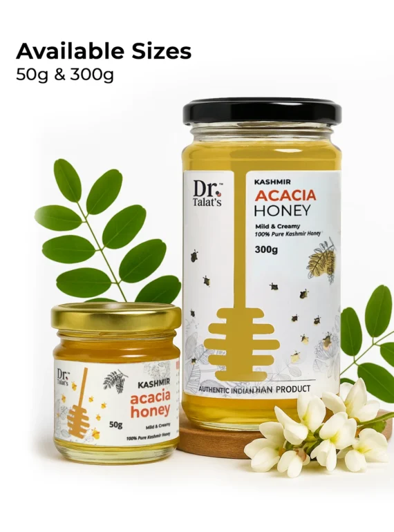 Acacia Honey Available sizes