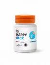 Happy back white bg