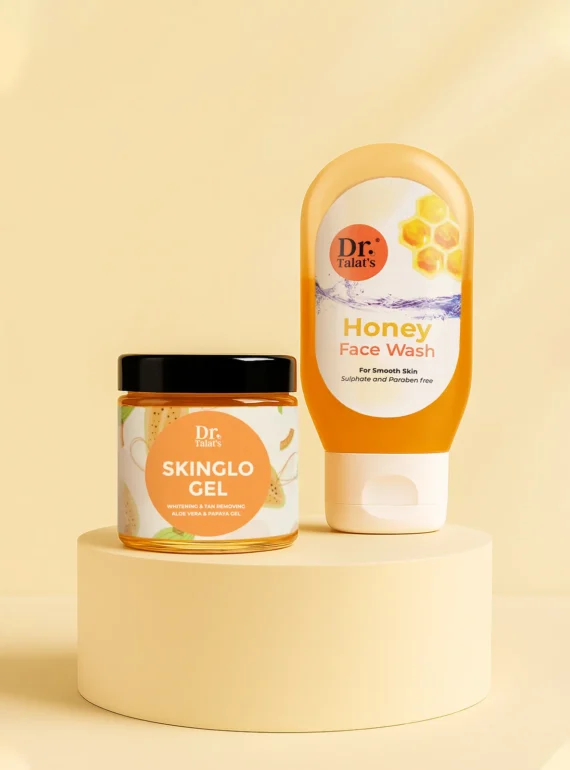 Honey Face wash routine