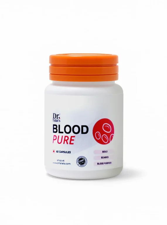 blood pure white bg